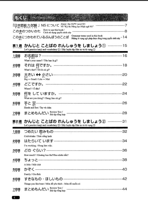 Tải FREE sách Nihongo So-Matome N5 F Kanji Vacabulary Grammar Reading Listening Book JLPT Japan