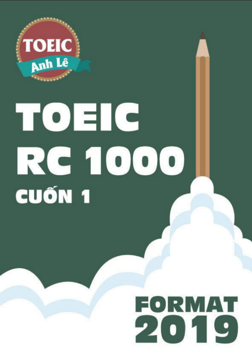 Tải FREE sách TOEIC RC 1000 Cuốn 1 PDF có tiếng Việt
