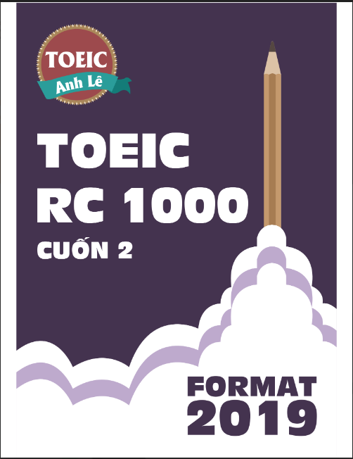 Tải FREE sách TOEIC RC 1000 Cuốn 2 PDF có tiếng Việt