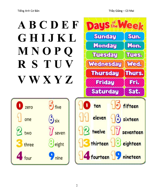 Tải FREE sách Tiếng Anh Cơ Bản Thầy Giảng Cô Mai PDF