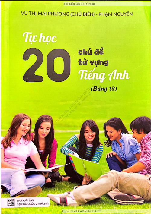 Tải FREE sách Tự Học 20 Chủ Đề Từ Vựng Tiếng Anh PDF