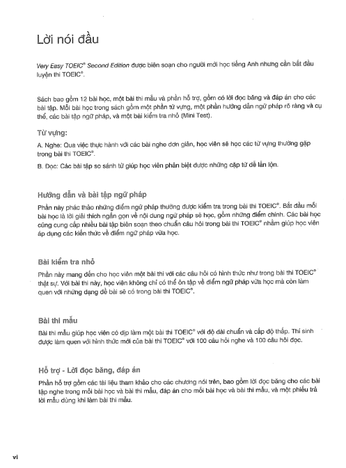 Tải FREE sách Very Easy TOEIC PDF có tiếng Việt