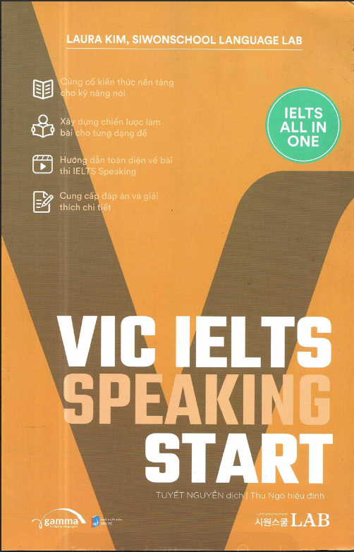 Tải FREE sách Vic Ielts Speaking Start PDF có tiếng Việt