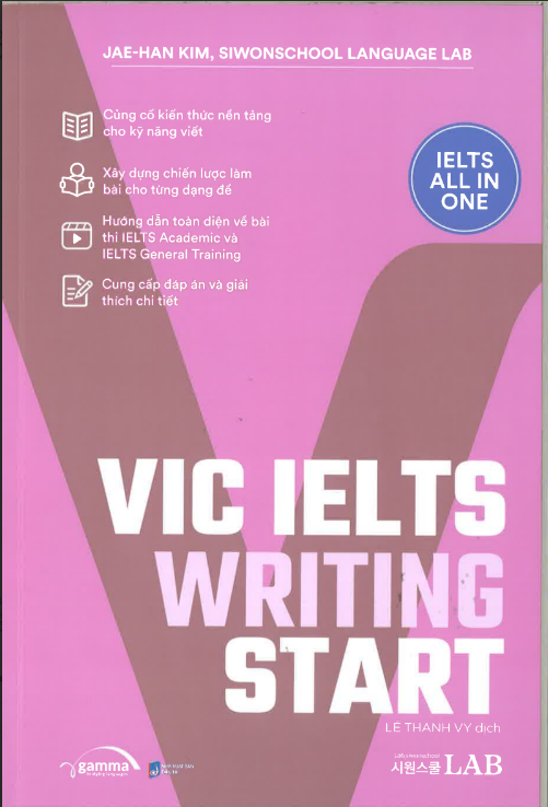 Tải FREE sách Vic Ielts Writing Start PDF có tiếng Việt