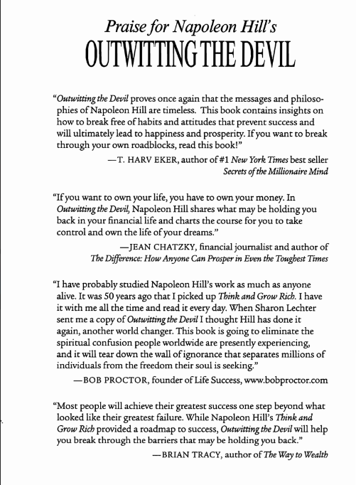 Tải sách Outwitting The Devil - Hill Napoleon PDF 7 Tải sách Outwitting The Devil - Hill Napoleon PDF