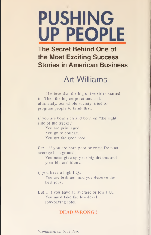 Tải sách Pushing Up People - Art Williams PDF 7 Tải sách Pushing Up People - Art Williams PDF