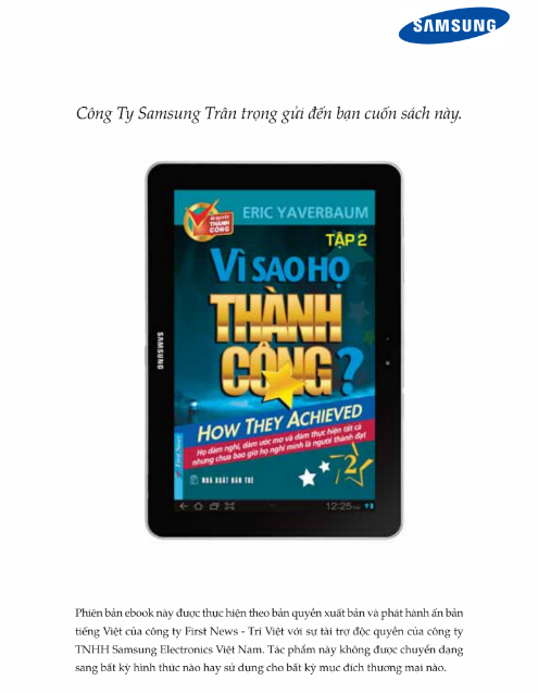 Tải sách Vì Sao Họ Thành Công PDF có tiếng Việt 7 Tải sách Vì Sao Họ Thành Công PDF có tiếng Việt