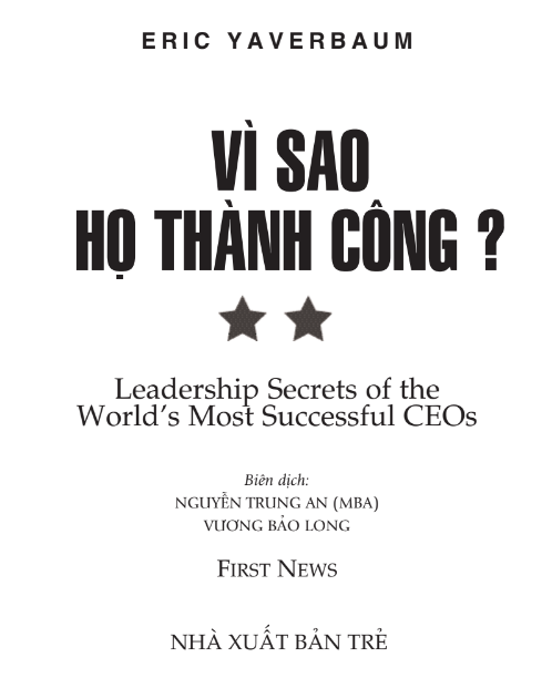 Tải sách Vì Sao Họ Thành Công PDF có tiếng Việt 6 Tải sách Vì Sao Họ Thành Công PDF có tiếng Việt