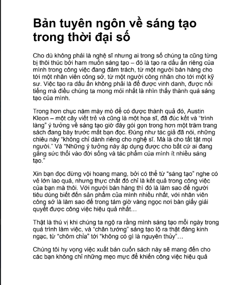 Sách Ai Cũng Là Nghệ Sĩ PDF tải FREE có tiếng Việt 7 Sách Ai Cũng Là Nghệ Sĩ PDF tải FREE có tiếng Việt