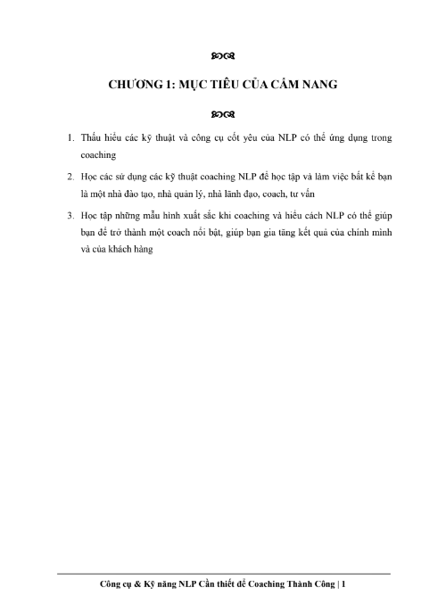 Sách Cẩm Nang Các Công Cụ Và Kỹ Năng NLP Cho Coaching PDF tải FREE 6 Sách Cẩm Nang Các Công Cụ Và Kỹ Năng NLP Cho Coaching PDF tải FREE