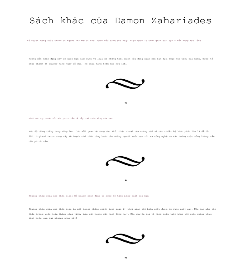 Sách Công Thức Việc Cần Làm PDF có tiếng Việt tải FREE