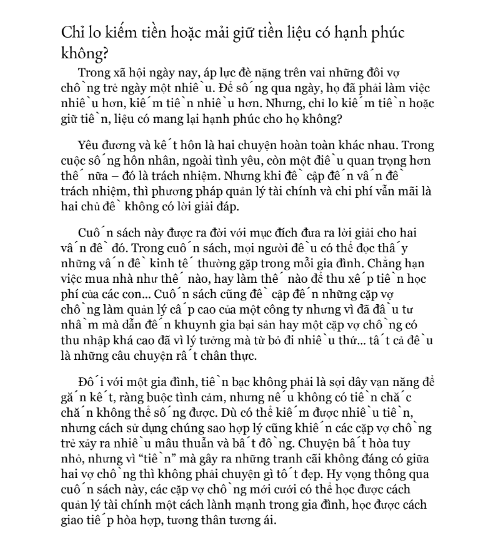 Sách Mẹo Quản Lý Tài Chính Sau Kết Hôn PDF tải FREE 6 Sách Mẹo Quản Lý Tài Chính Sau Kết Hôn PDF tải FREE