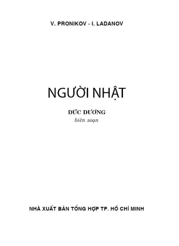 Sách Người Nhật PDF tải FREE có tiếng Việt