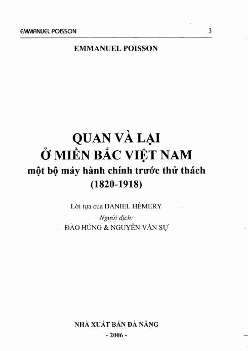 Sách Quan Và Lại Ở Miền Bắc Việt Nam Một Bộ Máy Hành Chính Trước Thử Thách PDF tải FREE 7 Sách Quan Và Lại Ở Miền Bắc Việt Nam Một Bộ Máy Hành Chính Trước Thử Thách PDF tải FREE