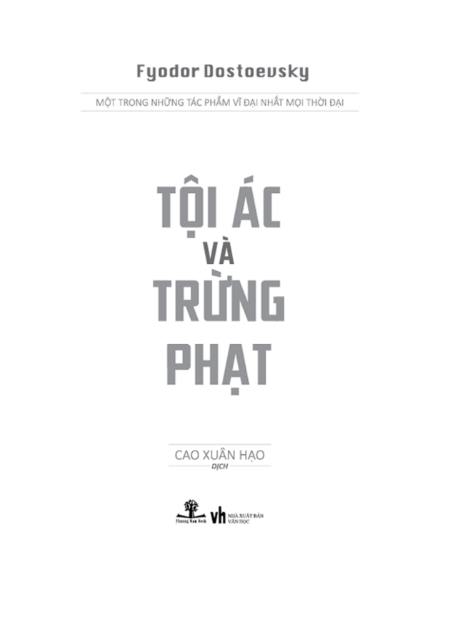 Sách Tội Ác Và Trừng Phạt PDF tải FREE có tiếng Việt
