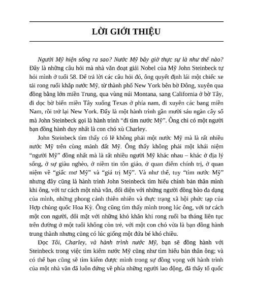 Sách Tôi, Charley Và Hành Trình Nước Mỹ PDF tải FREE có tiếng Việt 6 Sách Tôi, Charley Và Hành Trình Nước Mỹ PDF tải FREE có tiếng Việt