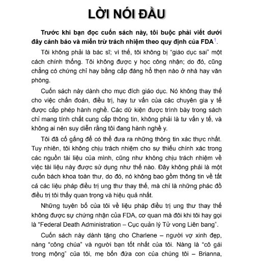 Sách Ung Thư - Sự Thật, Hư Cấu, Gian Lận Và Những Phương Pháp Chữa Lành Không Độc Hại PDF tải FREE 6 Sách Ung Thư - Sự Thật, Hư Cấu, Gian Lận Và Những Phương Pháp Chữa Lành Không Độc Hại PDF tải FREE
