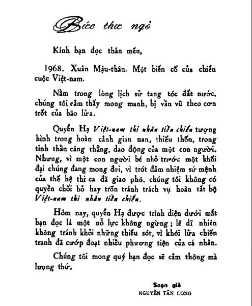 Sách Việt Nam Thi Nhân Tiền Chiến PDF tải FREE