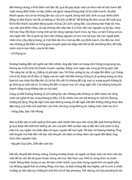 Tải FREE sách Bến Không Chồng - Dương Hướng PDF