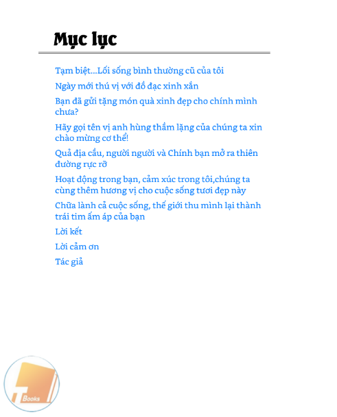 Tải FREE sách Chữa Lành Lối Sống PDF có tiếng Việt