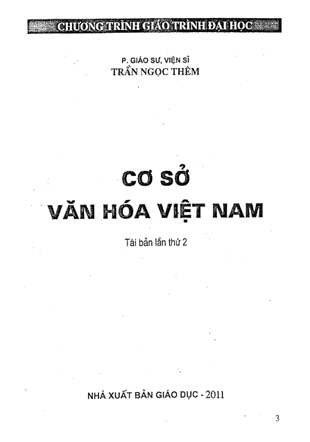 Tải FREE sách Cơ Sở Văn Hóa Việt Nam PDF 7 Tải FREE sách Cơ Sở Văn Hóa Việt Nam PDF