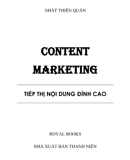 Tải FREE sách Content Marketing Tiếp Thị Nội Dung Đỉnh Cao PDF 7 Tải FREE sách Content Marketing Tiếp Thị Nội Dung Đỉnh Cao PDF