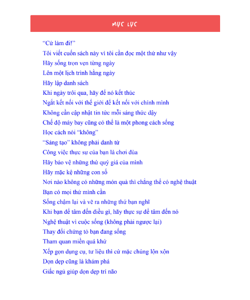 Tải FREE sách Cứ Làm Đi - Austin Kleon PDF có tiếng Việt 7 Tải FREE sách Cứ Làm Đi - Austin Kleon PDF có tiếng Việt