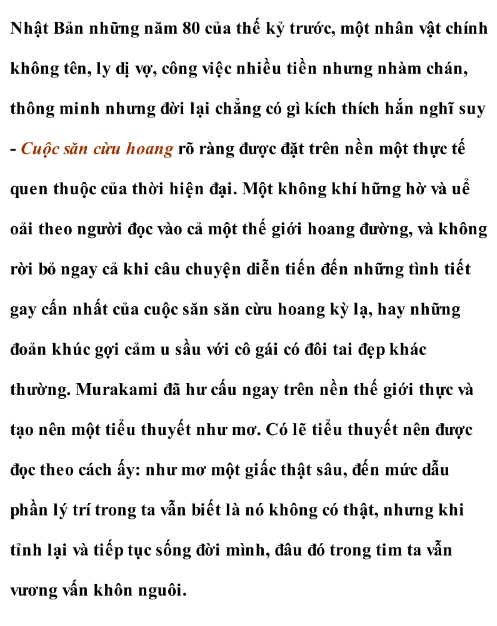 Tải FREE sách Cuộc Săn Cừu Hoang PDF có tiếng Việt 7 Tải FREE sách Cuộc Săn Cừu Hoang PDF có tiếng Việt