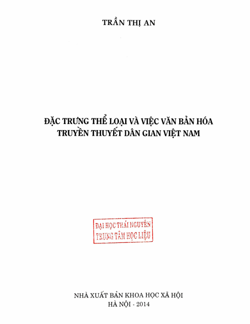 Tải FREE sách Đặc Trưng Thể Loại Và Việc Văn Bản Hóa Truyền Thuyết Dân Gian Việt Nam PDF 7 Tải FREE sách Đặc Trưng Thể Loại Và Việc Văn Bản Hóa Truyền Thuyết Dân Gian Việt Nam PDF