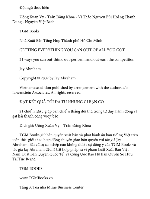 Tải FREE sách Đạt Kết Quả Tối Đa Từ Những Gì Bạn Có PDF có tiếng Việt