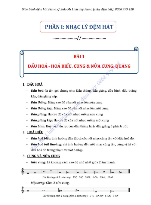 Tải FREE sách Đệm Hát Piano Từ Cơ Bản Đến Nâng Cao PDF