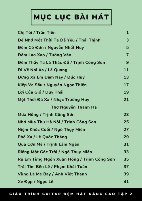 Tải FREE sách Giáo Trình Đệm Hát Nâng Cao Tập 2 PDF 6 Tải FREE sách Giáo Trình Đệm Hát Nâng Cao Tập 2 PDF