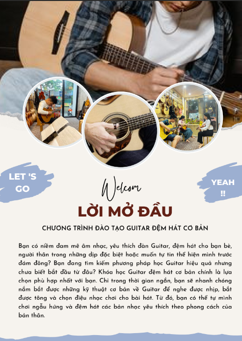 Tải FREE sách Giáo Trình Guitar Đệm Hát Cơ Bản PDF