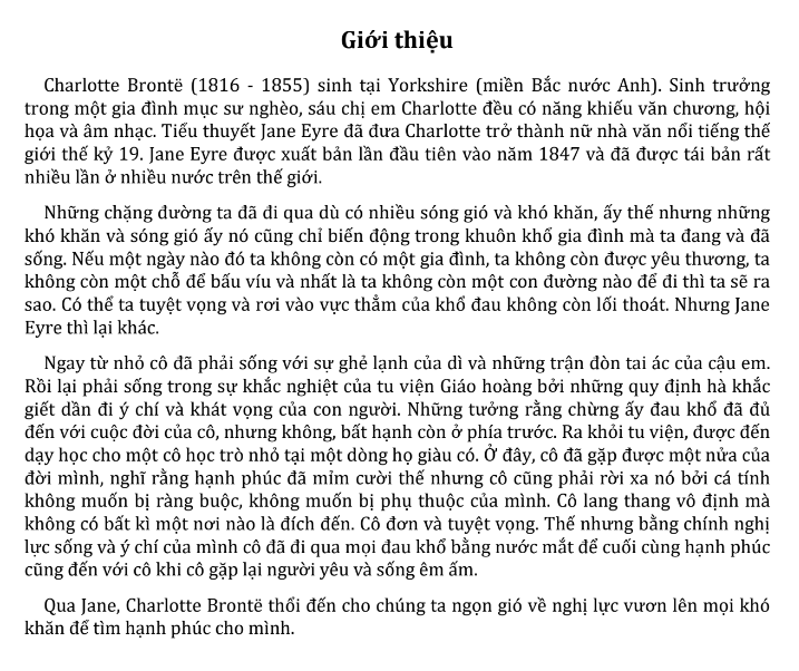 Tải FREE sách Jane Eyre - Charlotte Bronte PDF có tiếng Việt 7 Tải FREE sách Jane Eyre - Charlotte Bronte PDF có tiếng Việt