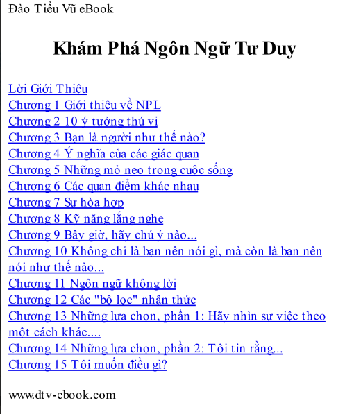 Tải FREE sách Khám Phá Ngôn Ngữ Tư Duy PDF có tiếng Việt