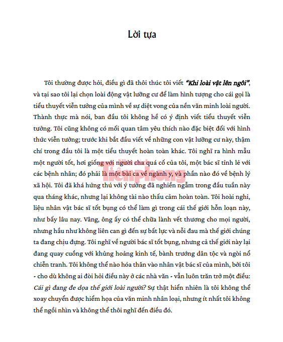 Tải FREE sách Khi Loài Vật Lên Ngôi PDF 7 Tải FREE sách Khi Loài Vật Lên Ngôi PDF