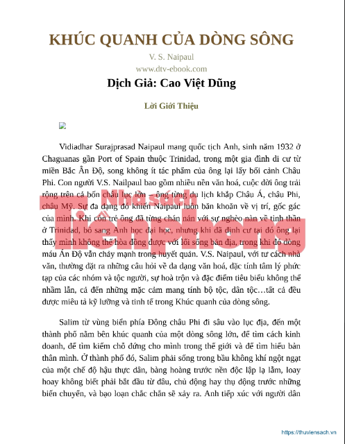 Tải FREE sách Khúc Quanh Của Dòng Sông PDF