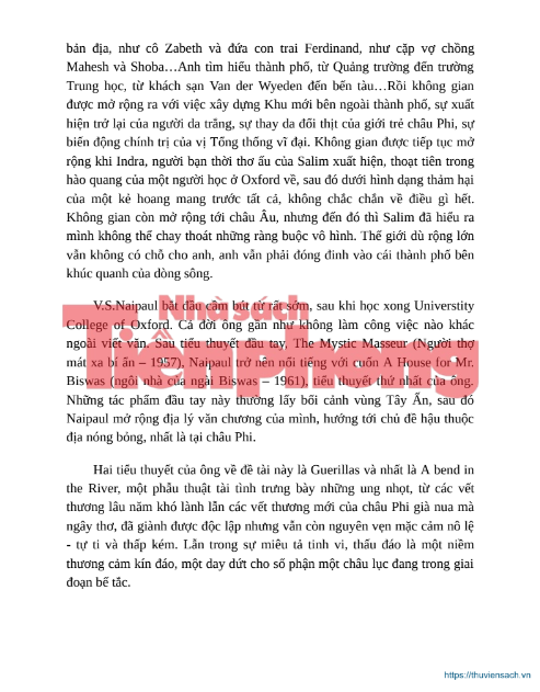 Tải FREE sách Khúc Quanh Của Dòng Sông PDF