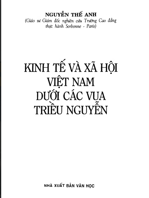 Tải FREE sách Kinh Tế Và Xã Hội Việt Nam Dưới Các Vua Triều Nguyễn PDF 7 Tải FREE sách Kinh Tế Và Xã Hội Việt Nam Dưới Các Vua Triều Nguyễn PDF