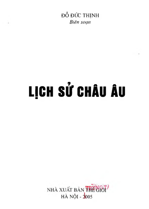 Tải FREE sách Lịch Sử Châu Âu - Đỗ Đức Thịnh PDF 7 Tải FREE sách Lịch Sử Châu Âu - Đỗ Đức Thịnh PDF