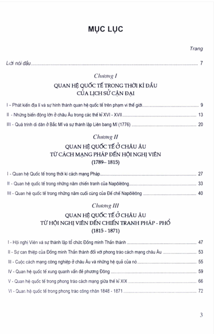 Tải FREE sách Lịch Sử Quan Hệ Quốc Tế Từ Đầu Thời Cận Đại Đến Kết Thúc Thế Chiến Thứ Hai PDF