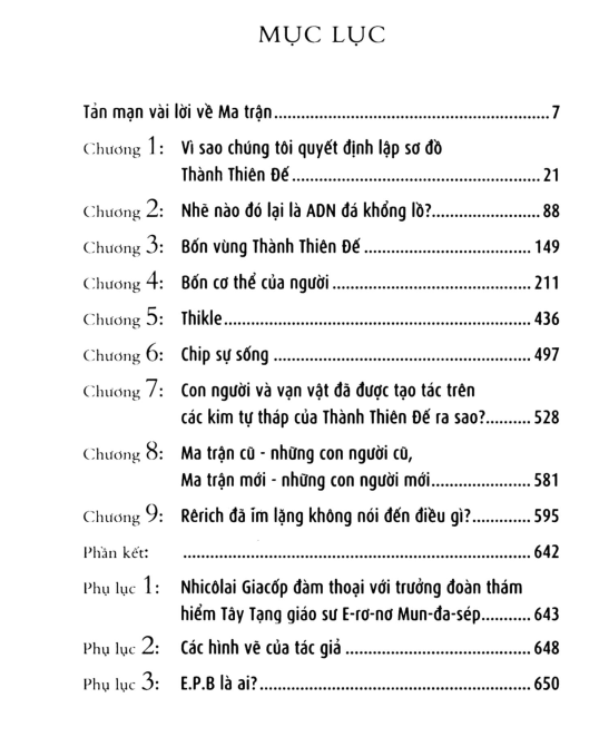 Tải FREE sách Ma Trận Sự Sống Trên Trái Đất PDF có tiếng Việt