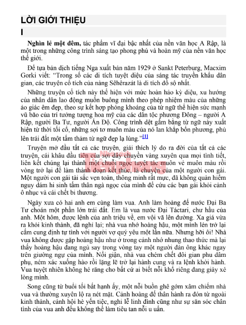 Tải FREE sách Nghìn Lẻ Một Đêm PDF