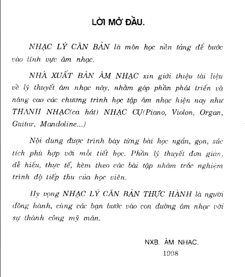 Tải FREE sách Nhạc Lý Căn Bản - Thực Hành PDF 7 Tải FREE sách Nhạc Lý Căn Bản - Thực Hành PDF