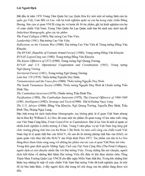 Tải FREE sách Những Ngày Cuối Của Việt Nam Cộng Hòa PDF