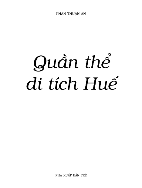 Tải FREE sách Quần Thể Di Tích Huế PDF 7 Tải FREE sách Quần Thể Di Tích Huế PDF