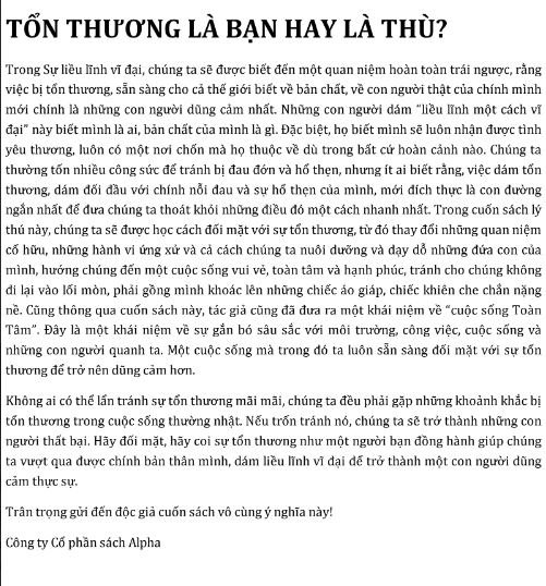 Tải FREE sách Sự Liều Lĩnh Vĩ Đại PDF