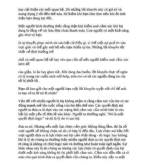 Tải FREE sách Thoát Khỏi Bẫy Cảm Xúc PDF 6 Tải FREE sách Thoát Khỏi Bẫy Cảm Xúc PDF