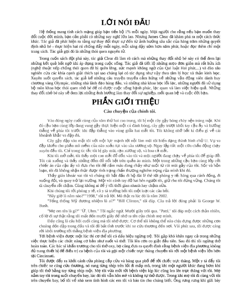 Tải FREE sách Thói Quen Nguyên Tử PDF có tiếng Việt 7 Tải FREE sách Thói Quen Nguyên Tử PDF có tiếng Việt