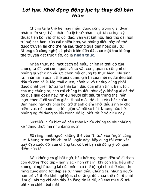 Tải FREE sách Thức Tỉnh Nhận Thức PDF có tiếng Việt 7 Tải FREE sách Thức Tỉnh Nhận Thức PDF có tiếng Việt